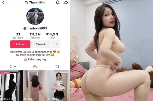 Sex Tạ Thanh Nhi mông khủng thích chơi doggy